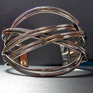 Elsa Industrial Architectural  Bold Cuff